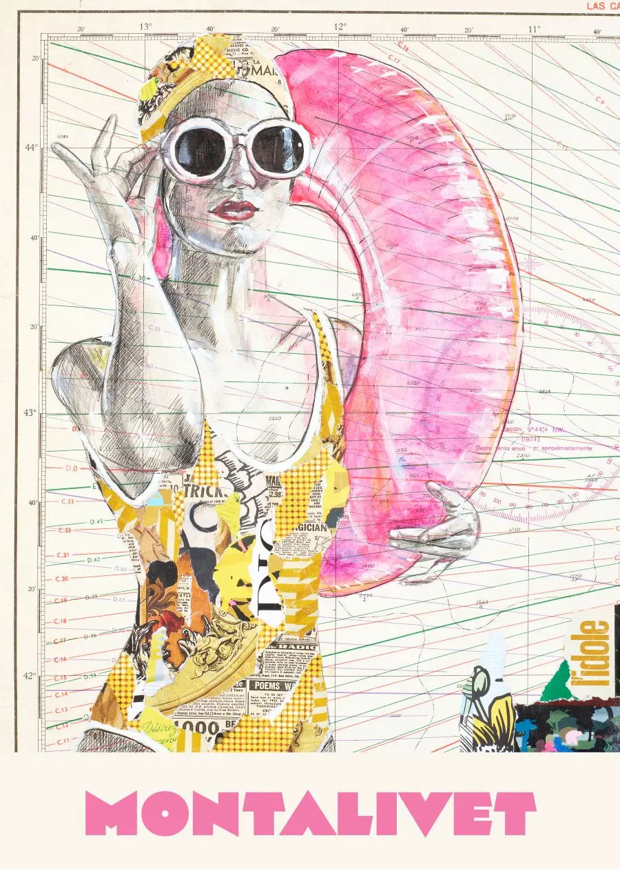 Affiche L’idole Montalivet • Carte postale • Vincent Richeux