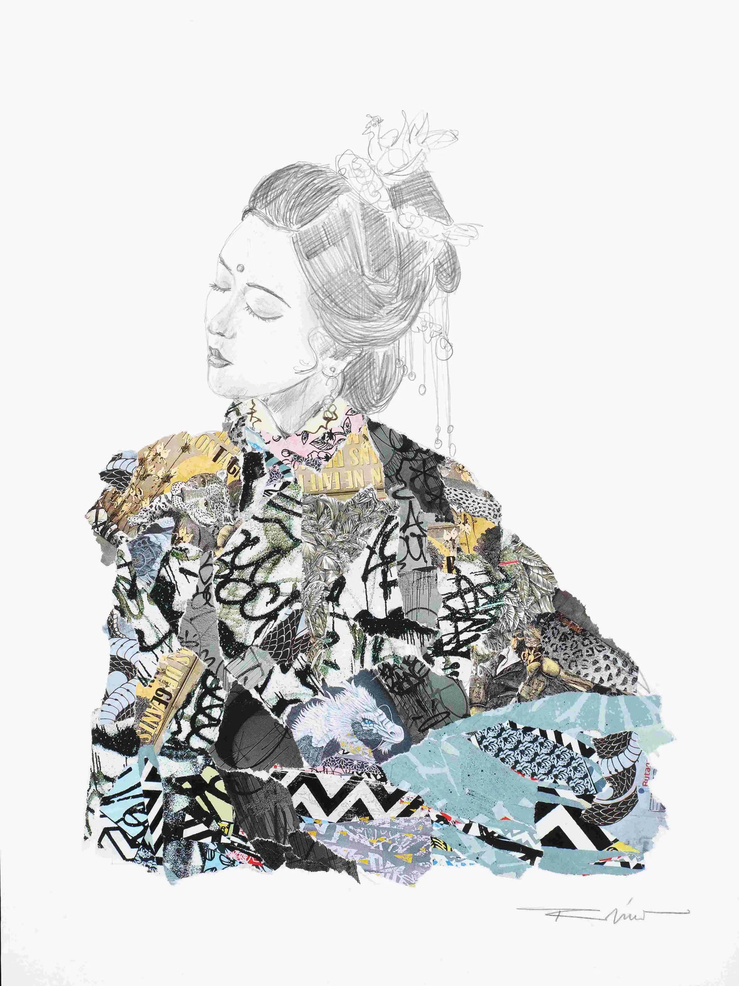 Emi • Papier Vergé Rives 320g • Vincent Richeux