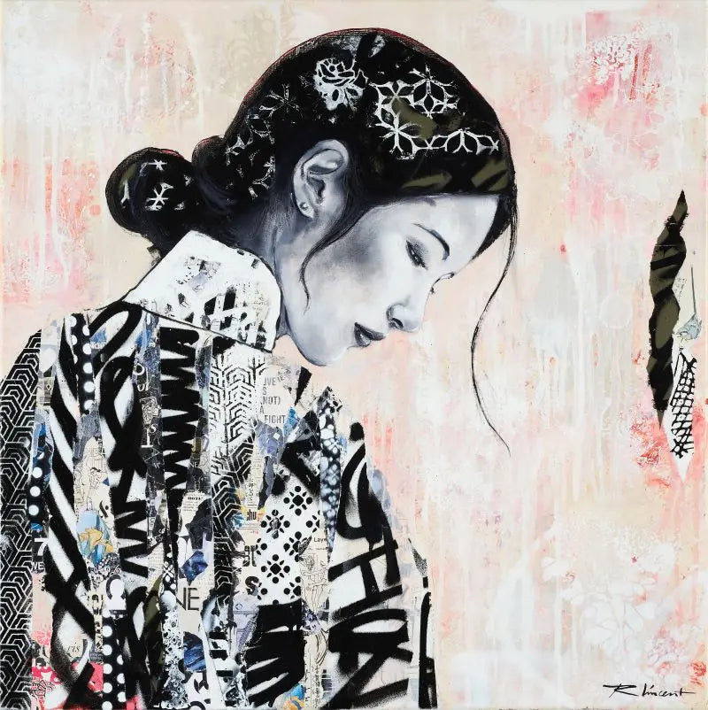 L’attente • Papier Vergé Rives 320g • Vincent Richeux