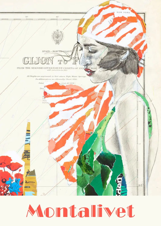 Affiche Eden Montalivet • Carte postale • Vincent Richeux