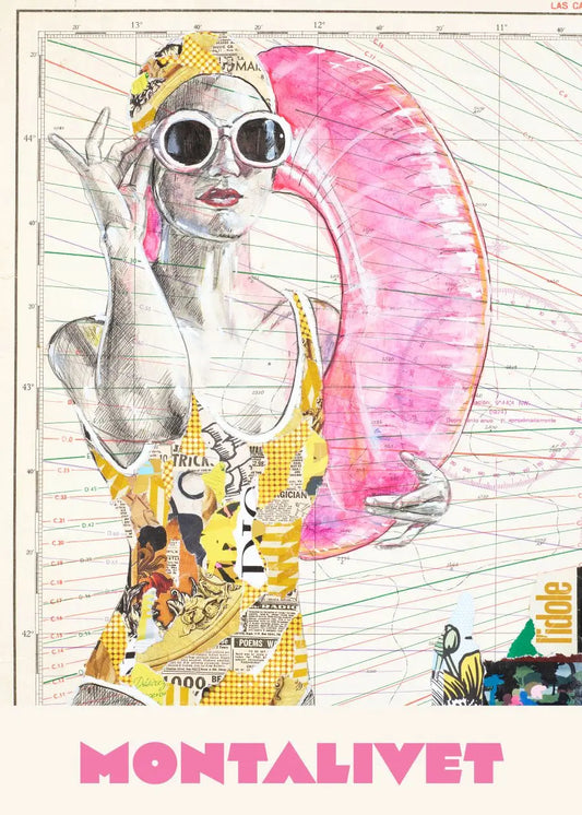 Affiche L’idole Montalivet • Carte postale • Vincent Richeux