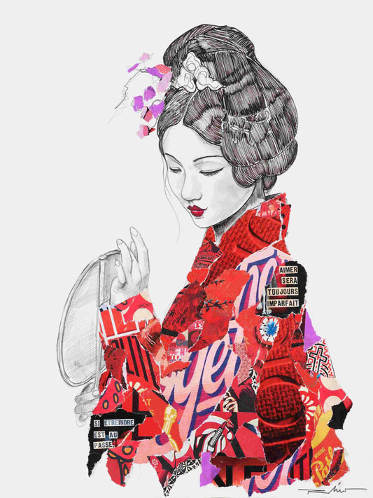 Aimer sera toujours Imparfait • Papier Vergé Rives 320g