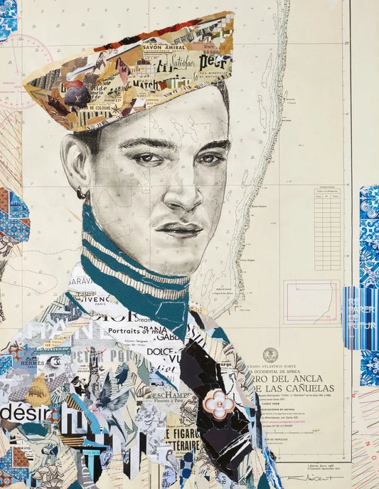 Désir Amiral • Papier Vergé Rives 320g • Vincent Richeux