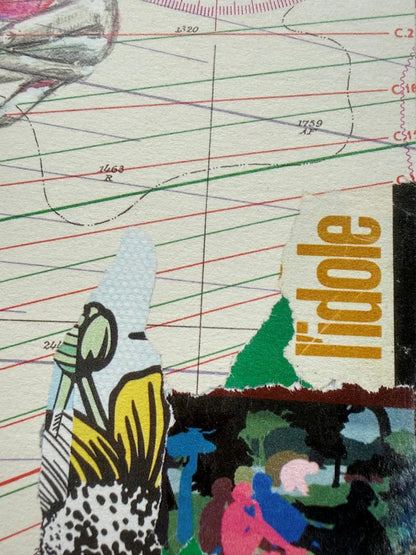 L’idole • Papier Vergé Rives 320g • Vincent Richeux