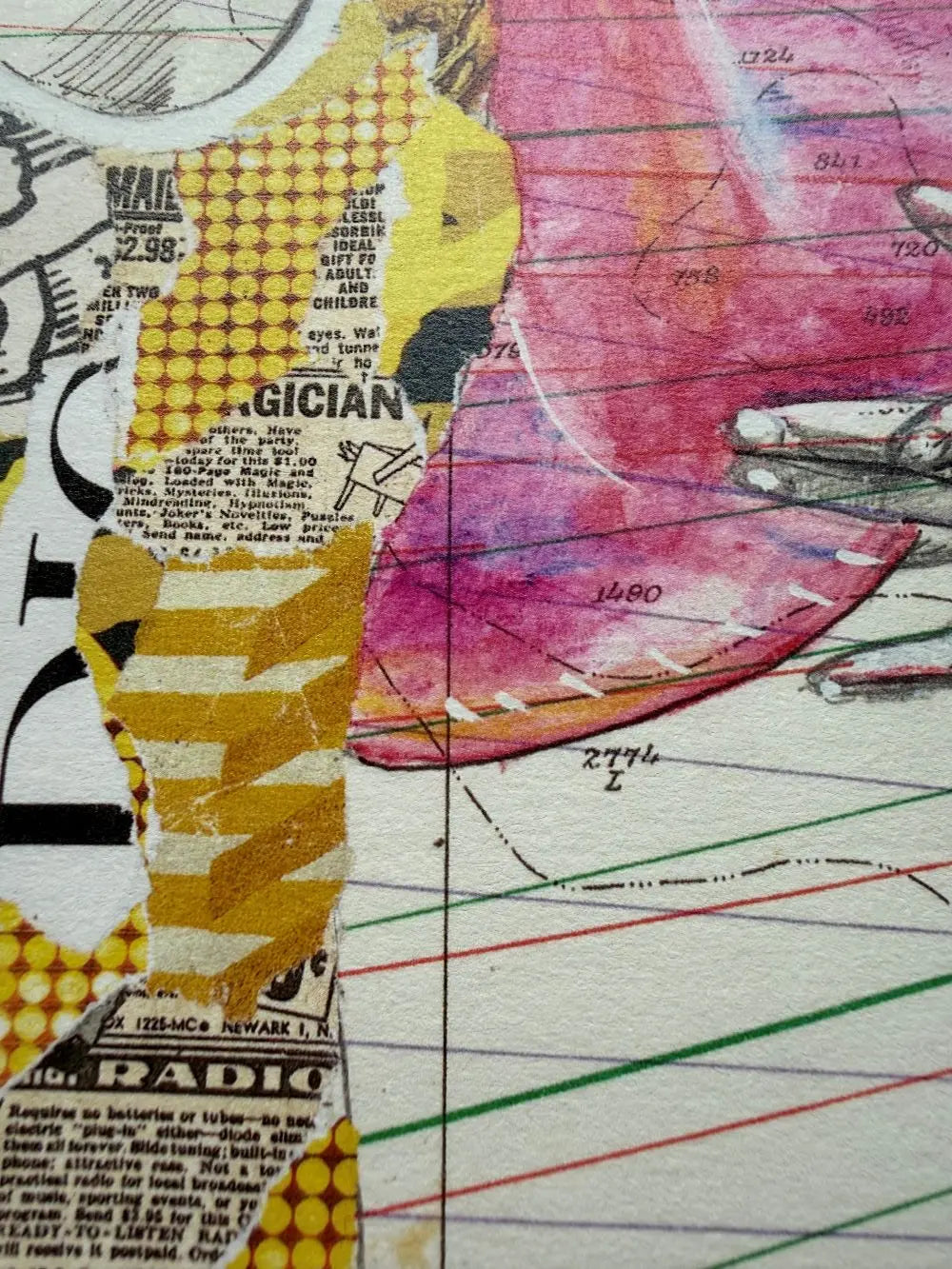 L’idole • Papier Vergé Rives 320g • Vincent Richeux