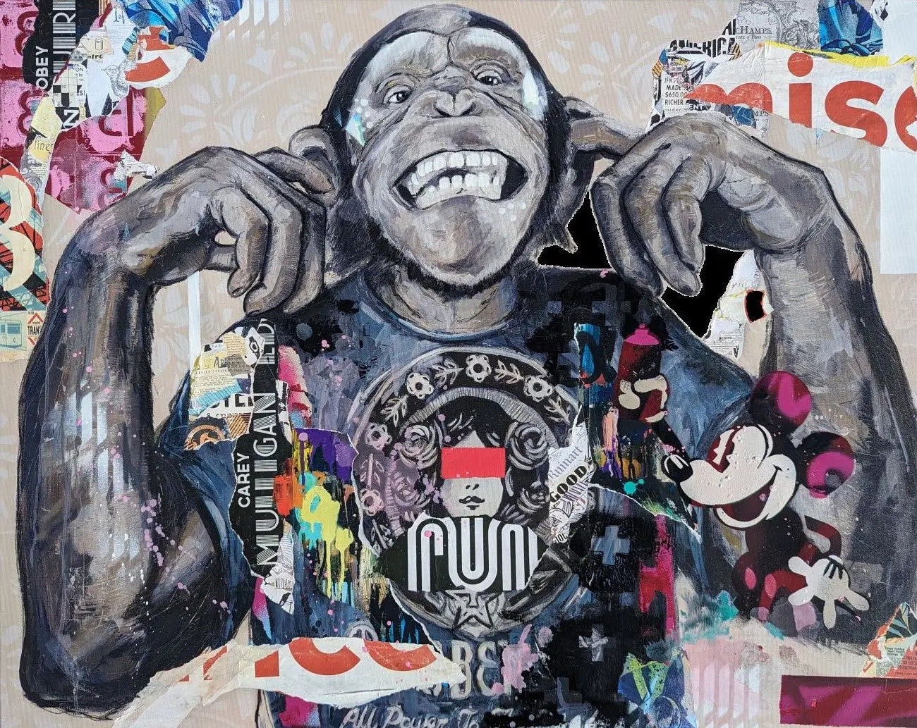 Run • Oeuvres Originales • Vincent Richeux