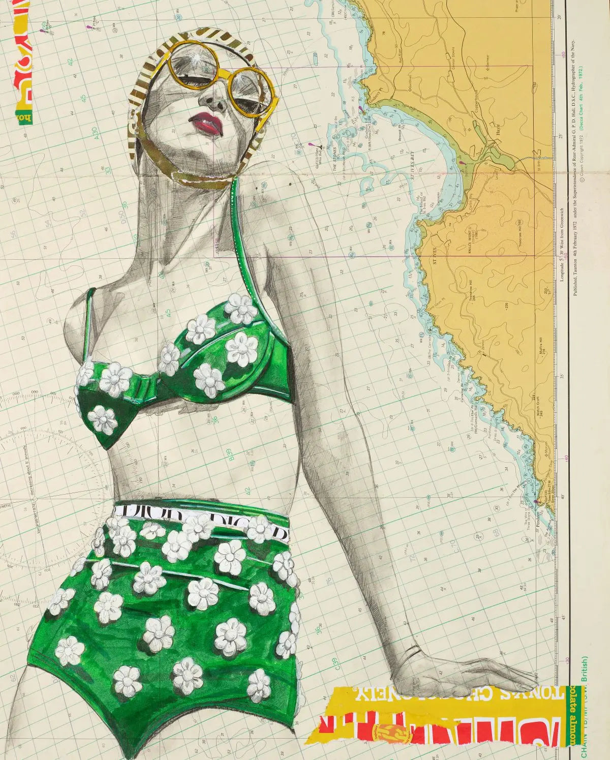 Saint Ives Bay • Papier Vergé Rives 320g • Vincent Richeux